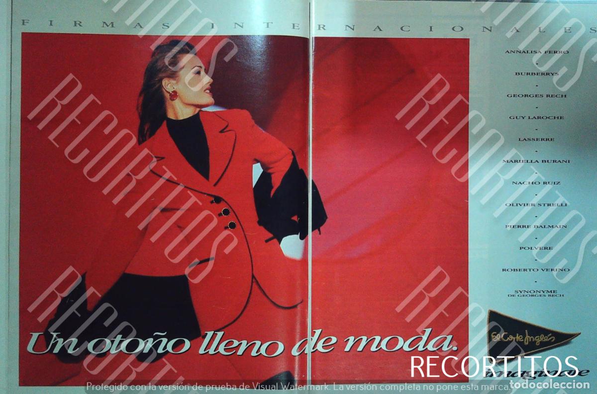 C&oacute;mics: el corte ingles anuncio publicidad moda - Foto 1