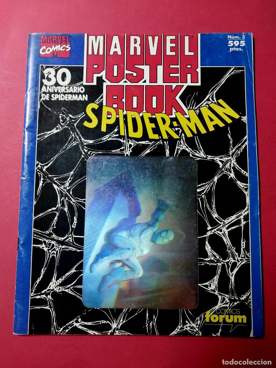 C&oacute;mics: Marvel Poster Book Spider-Man N&ordm; 3 1993 C-B - Foto 1