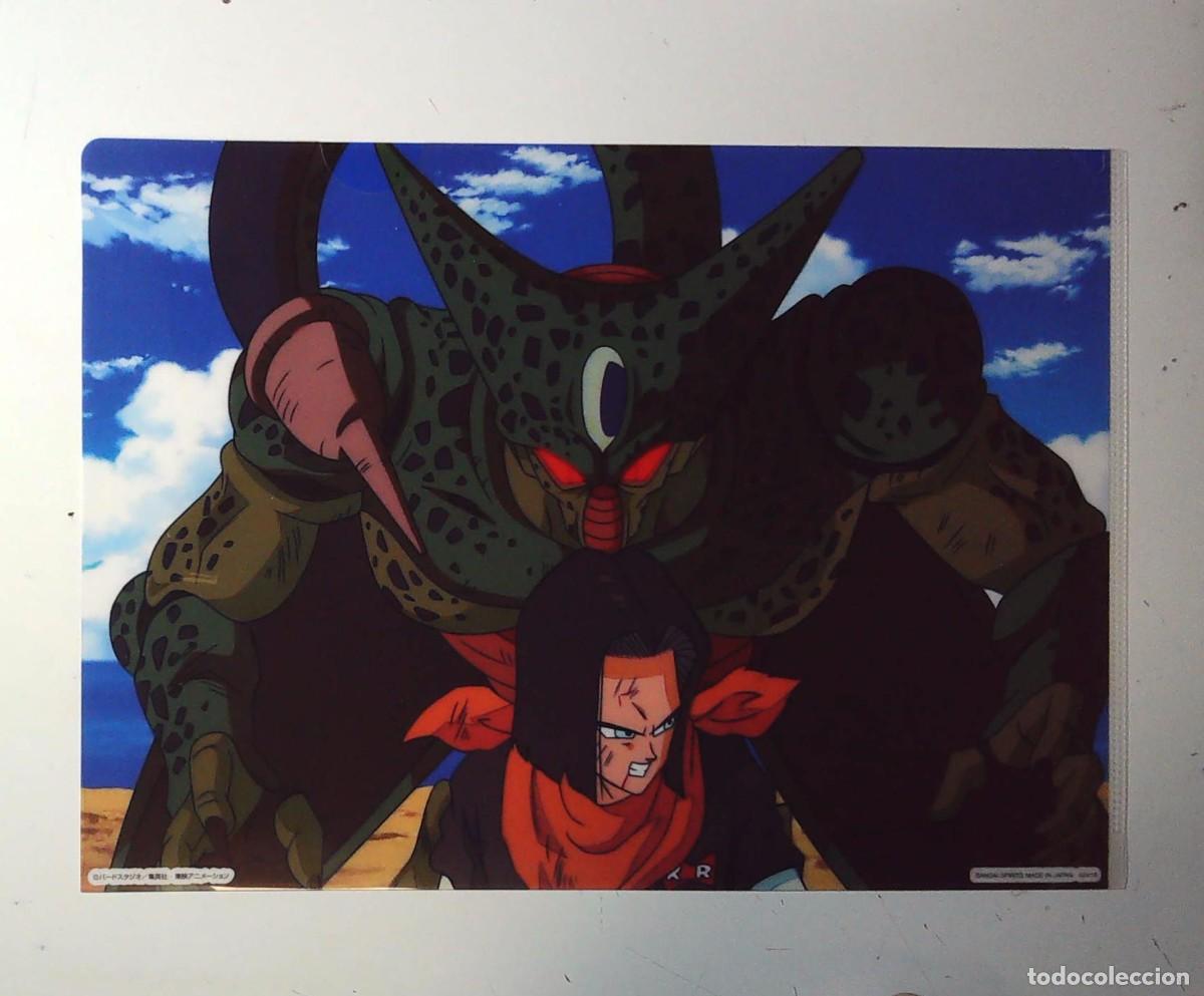 C&oacute;mics: dragon ball clear folder genga series c17 a 17 cel celula g2 - Foto 1