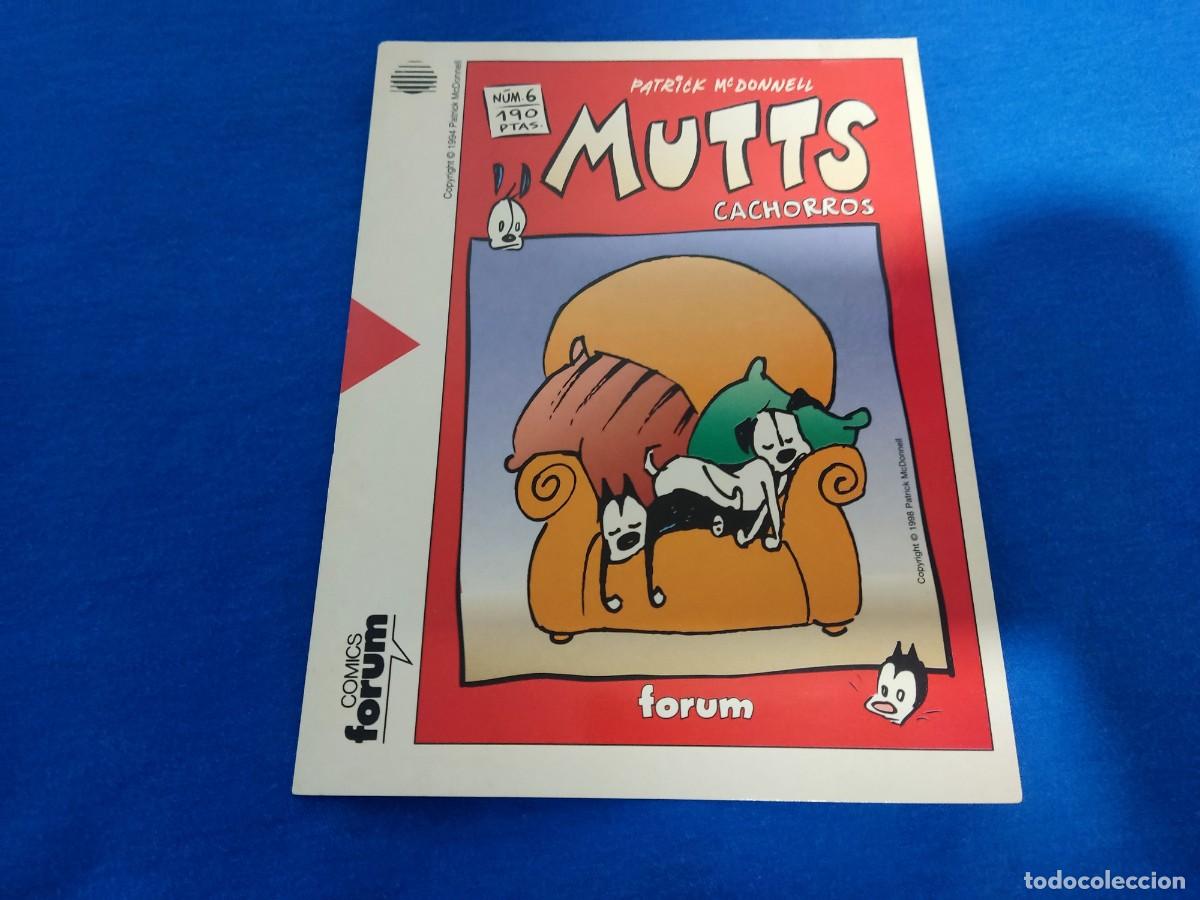 C&oacute;mics: POSTAL COMIC FORUM MUTTS CACHORROS PATRICK MCDONNELL - Foto 1