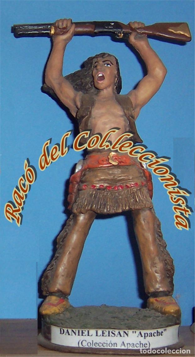 C&oacute;mics: APACHE (DANIEL LEISAN) , FIGURA DE RESINA PINTADA A MANO - Foto 1