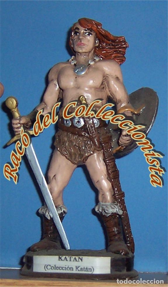 C&oacute;mics: KATAN , FIGURA DE RESINA PINTADA A MANO - Foto 1