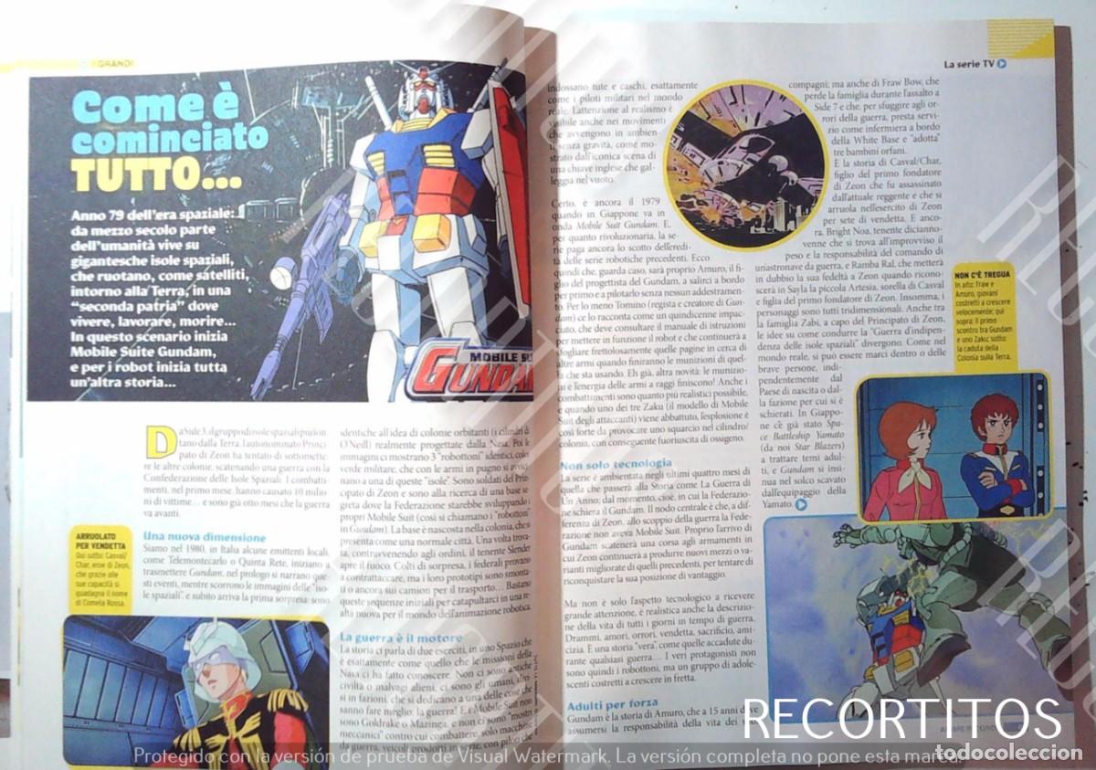 C&oacute;mics: CLIPPINGS ROBOTS ITALIANO GUNDAM - Foto 1