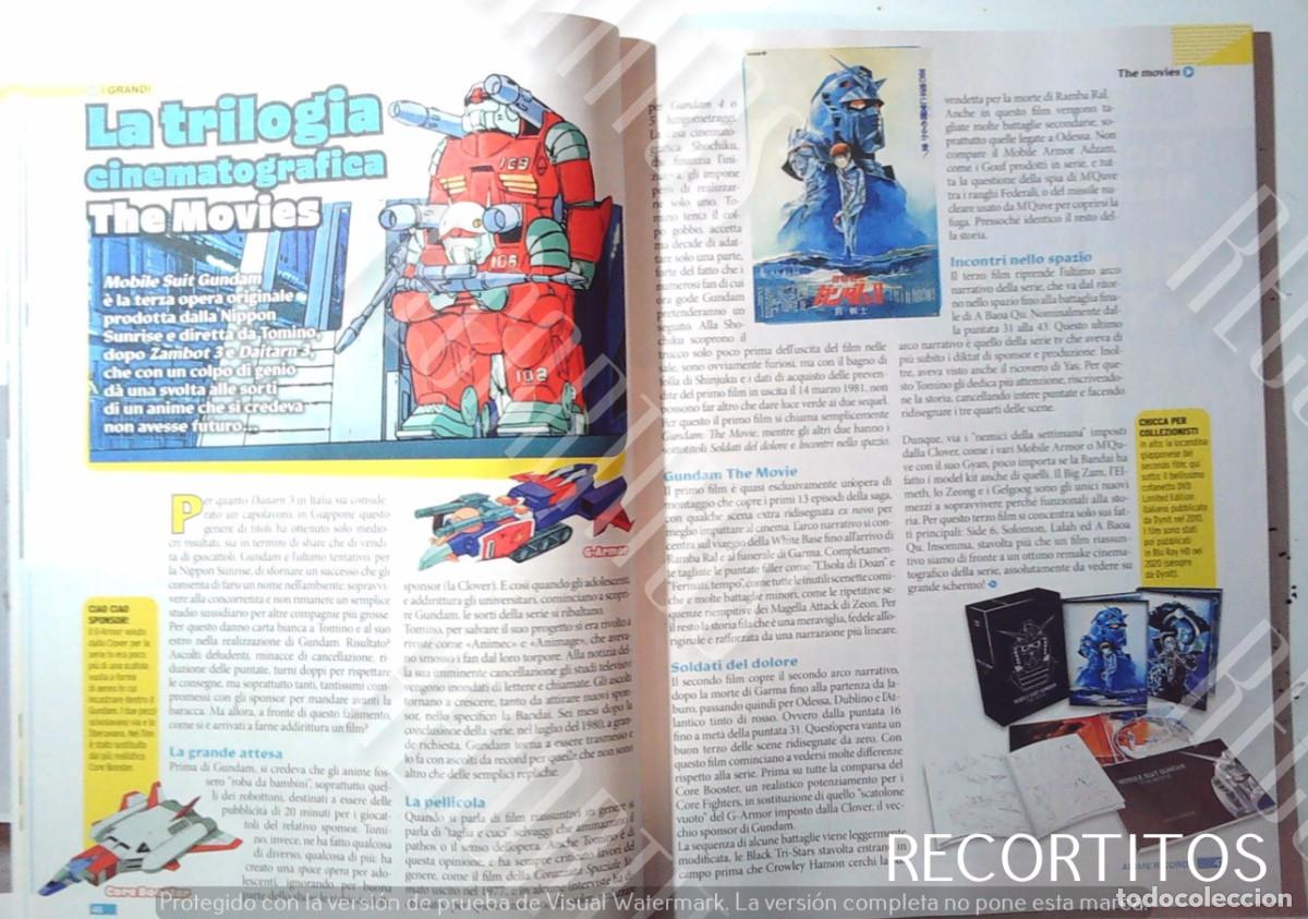 C&oacute;mics: CLIPPINGS ROBOTS ITALIANO GUNDAM - Foto 3