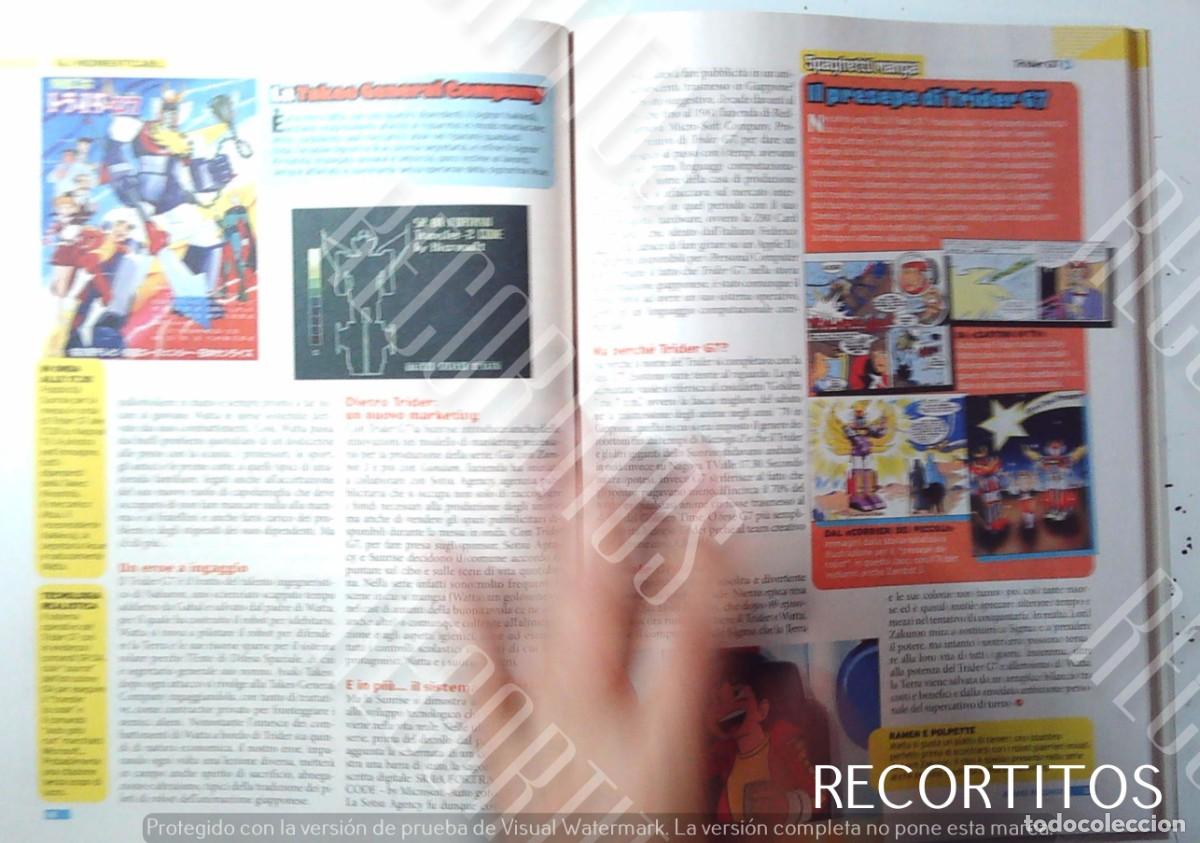 C&oacute;mics: CLIPPINGS ROBOTS ITALIANO MUTEKI ROBOT TRIDER G7 - Foto 2