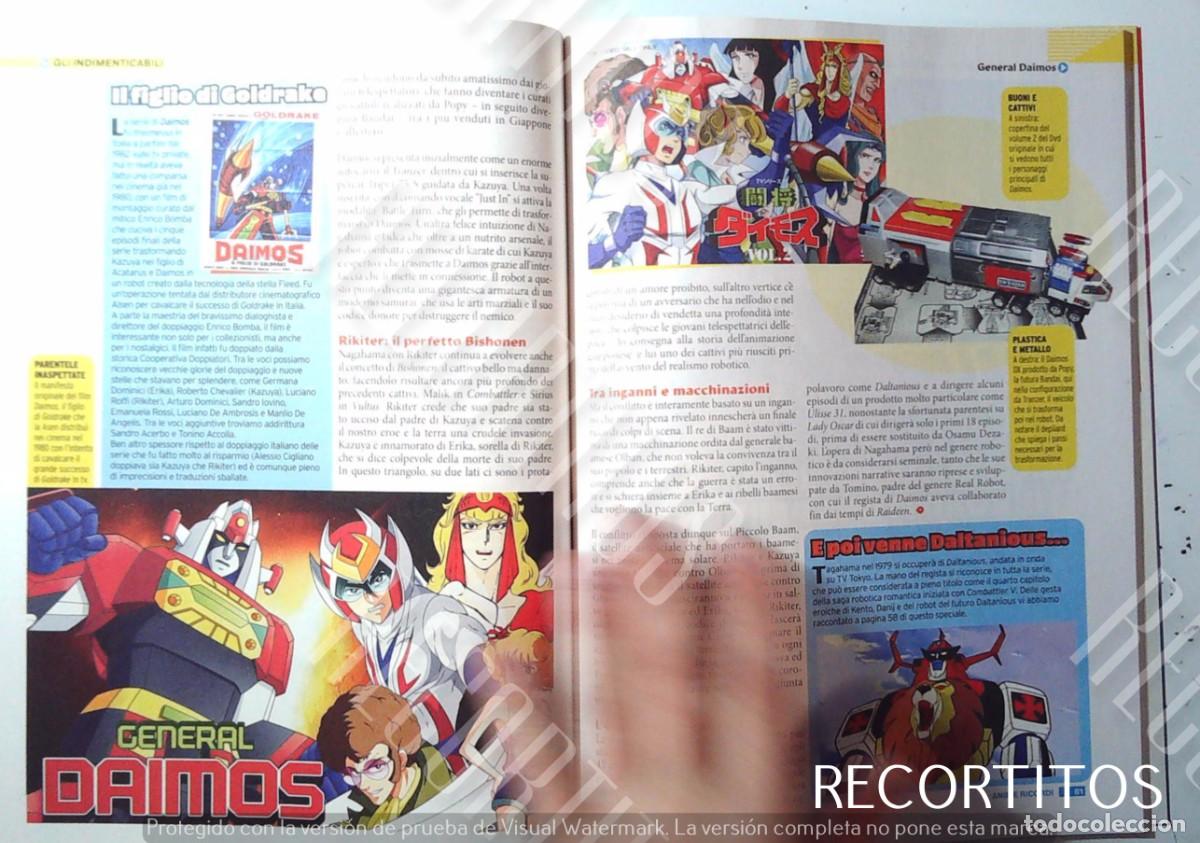 C&oacute;mics: CLIPPINGS ROBOTS ITALIANO TOUSHOU DAIMOS - Foto 2