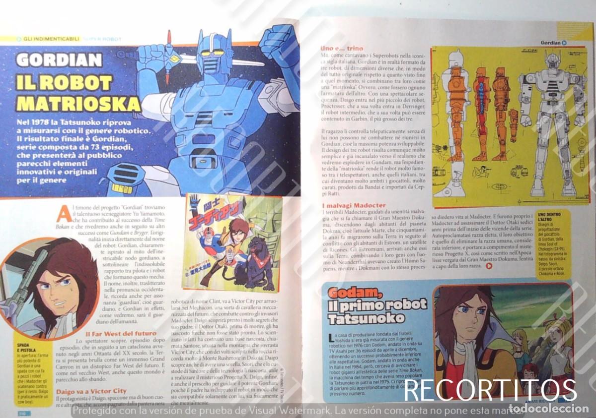 C&oacute;mics: CLIPPINGS ROBOTS ITALIANO GORDIAN - Foto 1