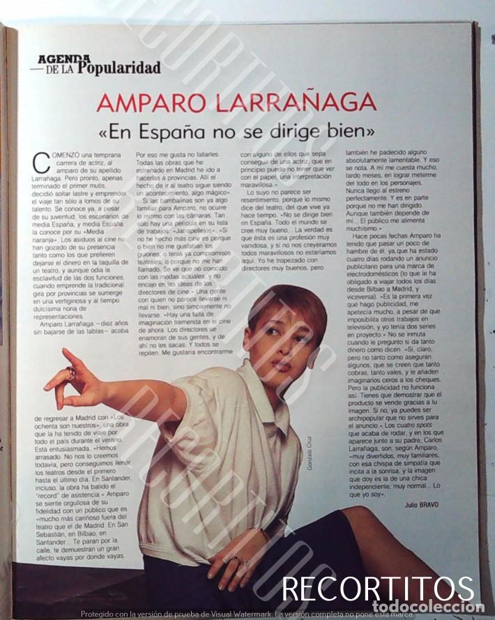 C&oacute;mics: AMPARO LARRA&Ntilde;AGA PIN UP - Foto 1