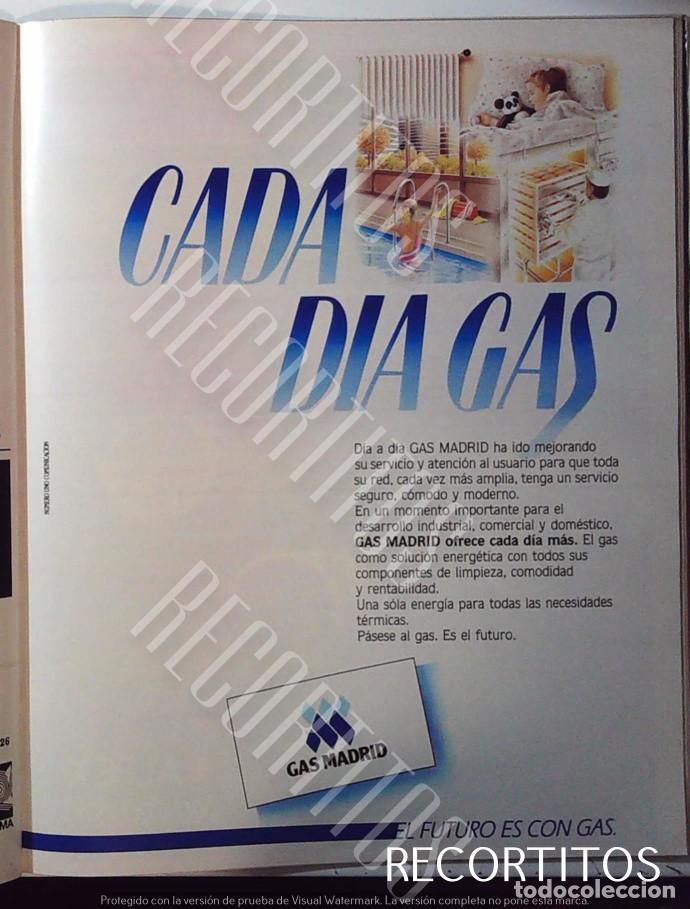 C&oacute;mics: GAS DE MADRID ANUNCIO PUBLICIDAD - Foto 1