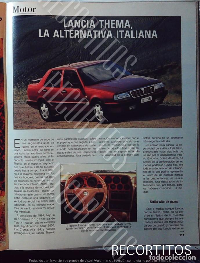 C&oacute;mics: LANCIA THEMA MOTOR 88 - Foto 1
