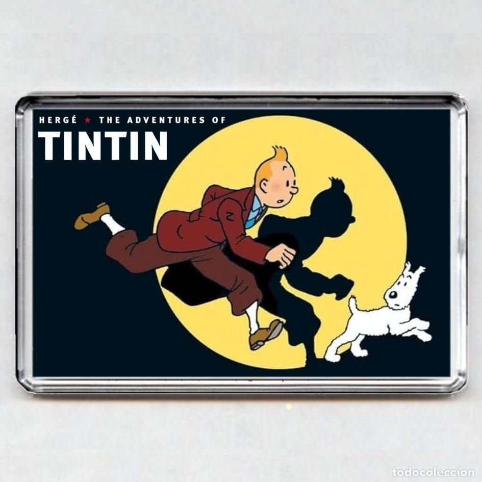 C&oacute;mics: IMAN acr&iacute;lico NEVERA - TINTIN (02) - Foto 1
