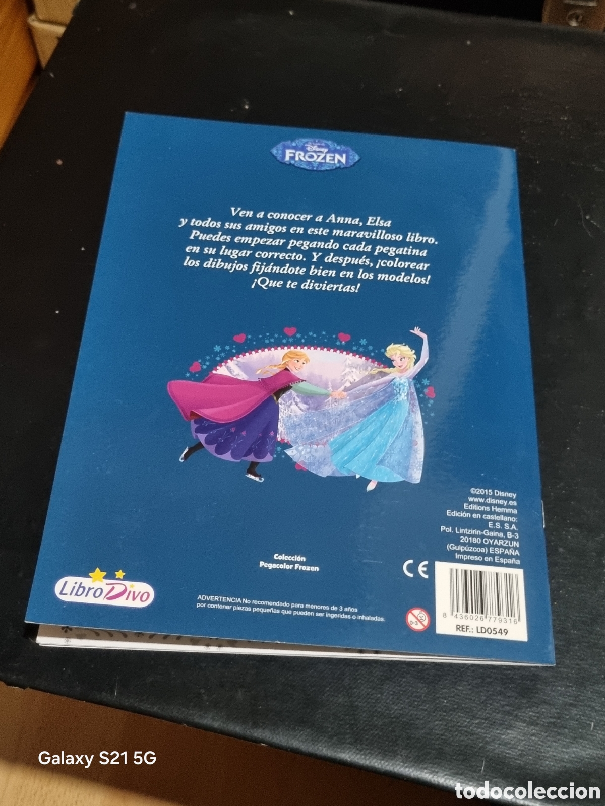 C&oacute;mics: FROZEN PEGA Y COLOREA CON PEGATINAS NUEVOS - Foto 6