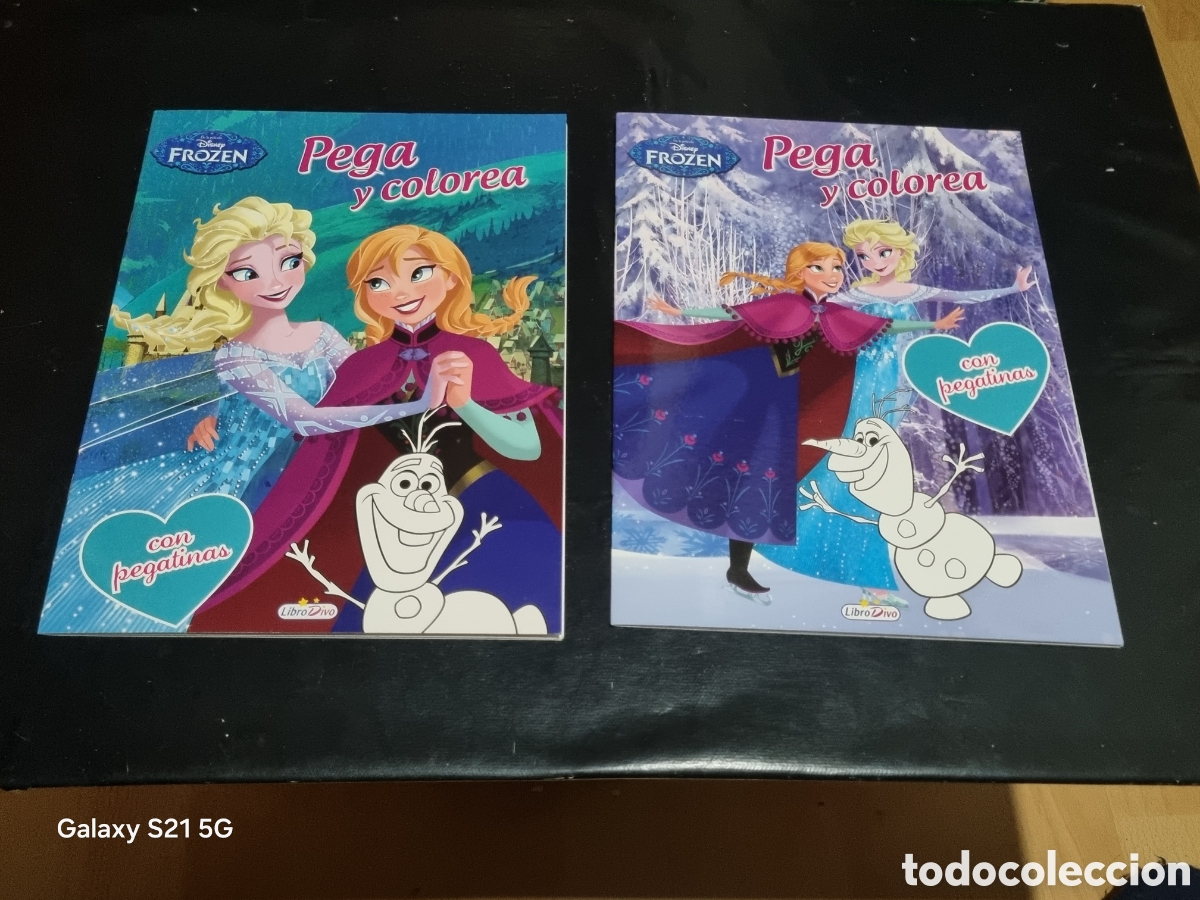 C&oacute;mics: FROZEN PEGA Y COLOREA CON PEGATINAS NUEVOS - Foto 1