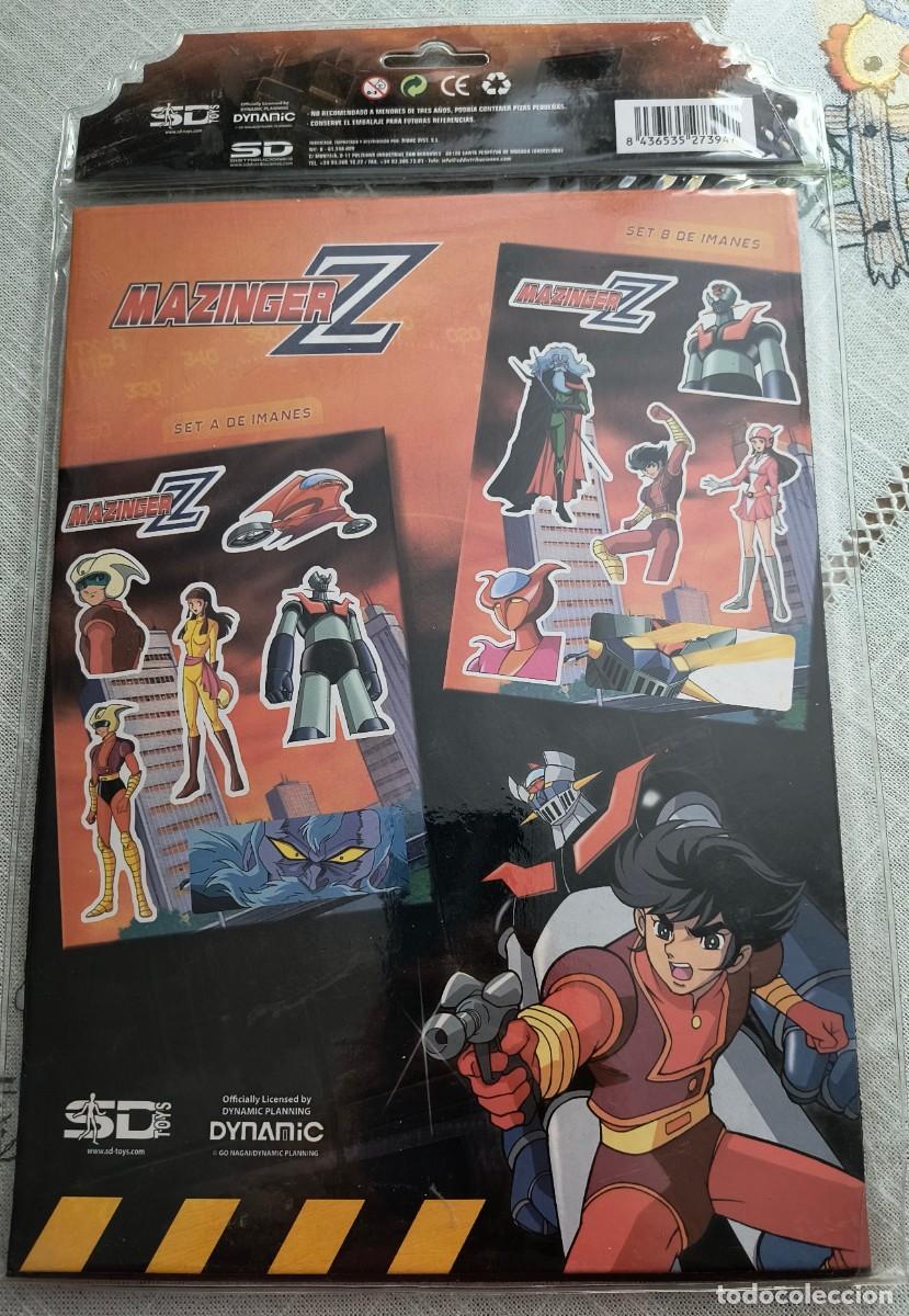 C&oacute;mics: SET DE IMANES MAZINGER Z - A ESTRENAR - Foto 2