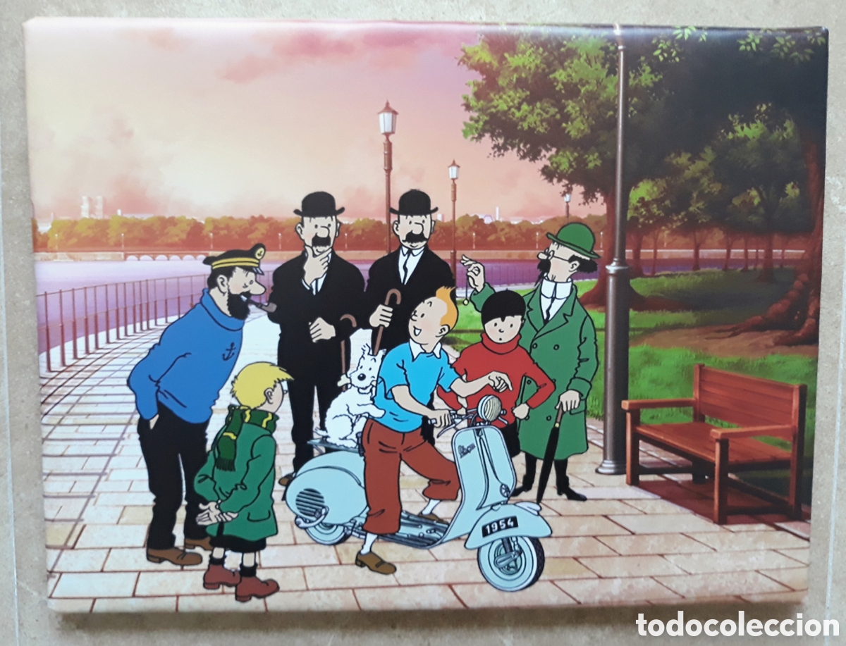 C&oacute;mics: Cuadro TIN TIN personajes - Foto 1