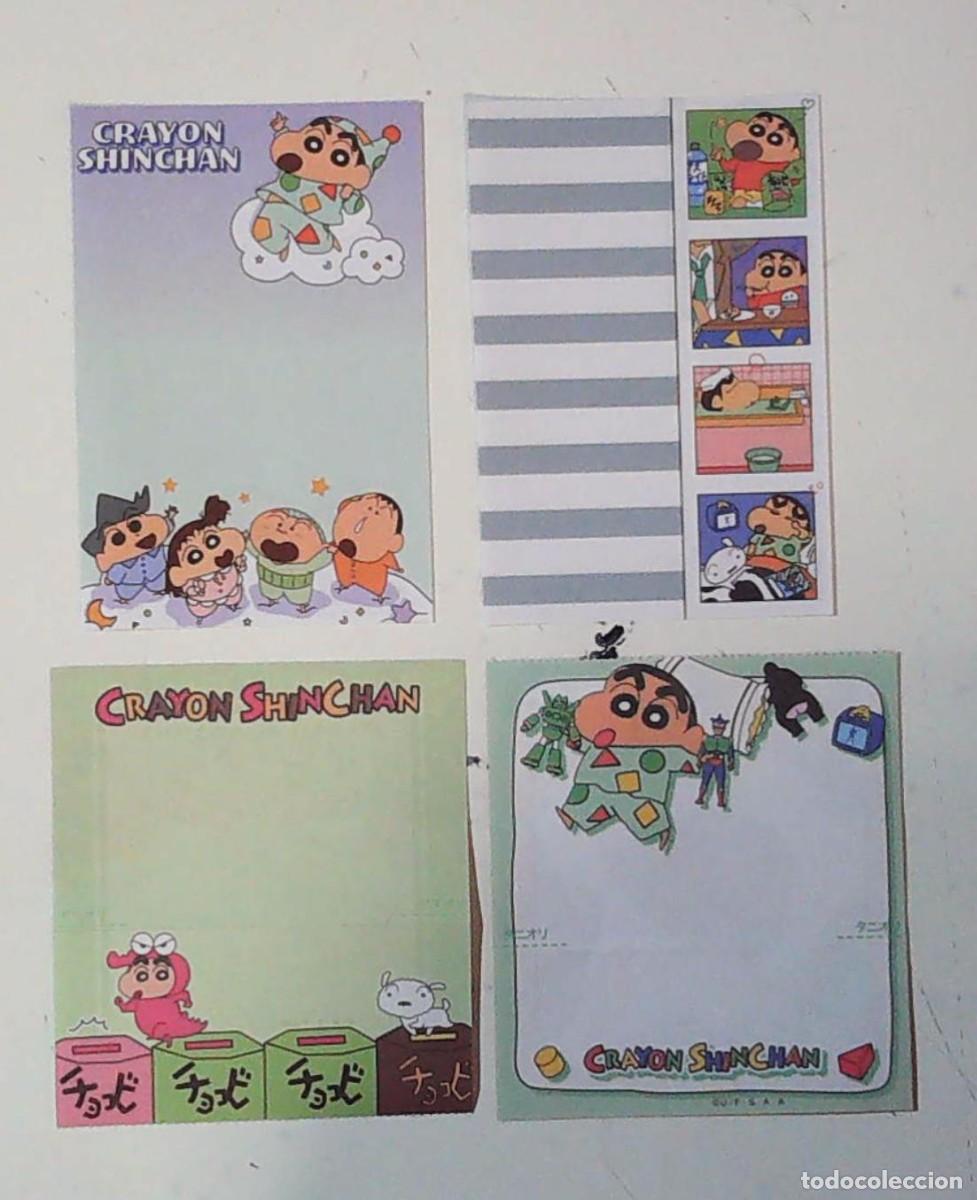 C&oacute;mics: MEMO NOTES SHIN CHAN SHINCHAN 4 SHEETS - Foto 1