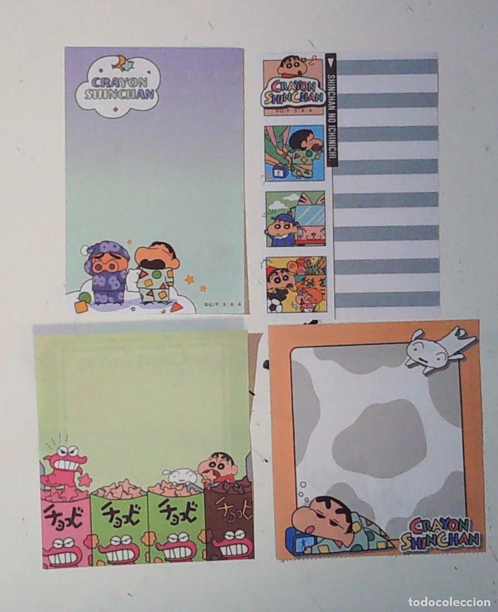 C&oacute;mics: MEMO NOTES SHIN CHAN SHINCHAN 4 SHEETS - Foto 2