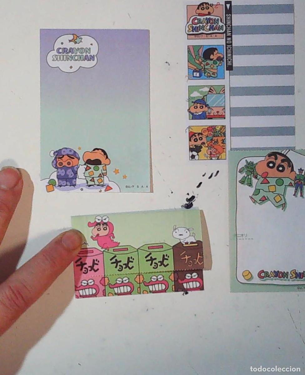 C&oacute;mics: MEMO NOTES SHIN CHAN SHINCHAN 4 SHEETS - Foto 3