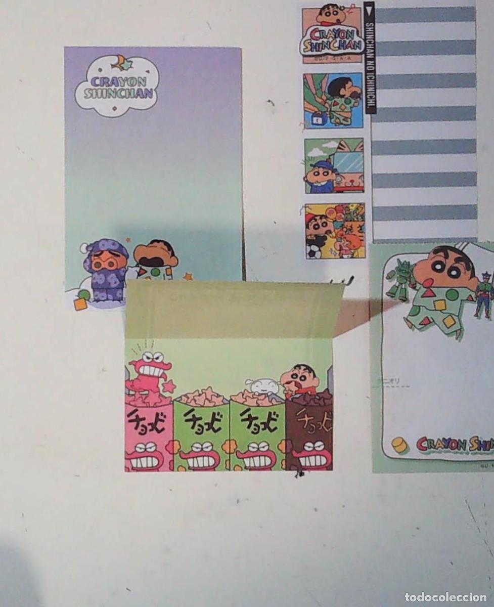 C&oacute;mics: MEMO NOTES SHIN CHAN SHINCHAN 4 SHEETS - Foto 4