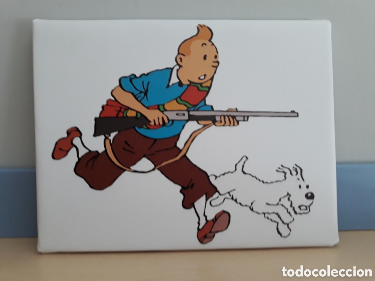 C&oacute;mics: Cuadro cartel TIN TIN Milu - Foto 1