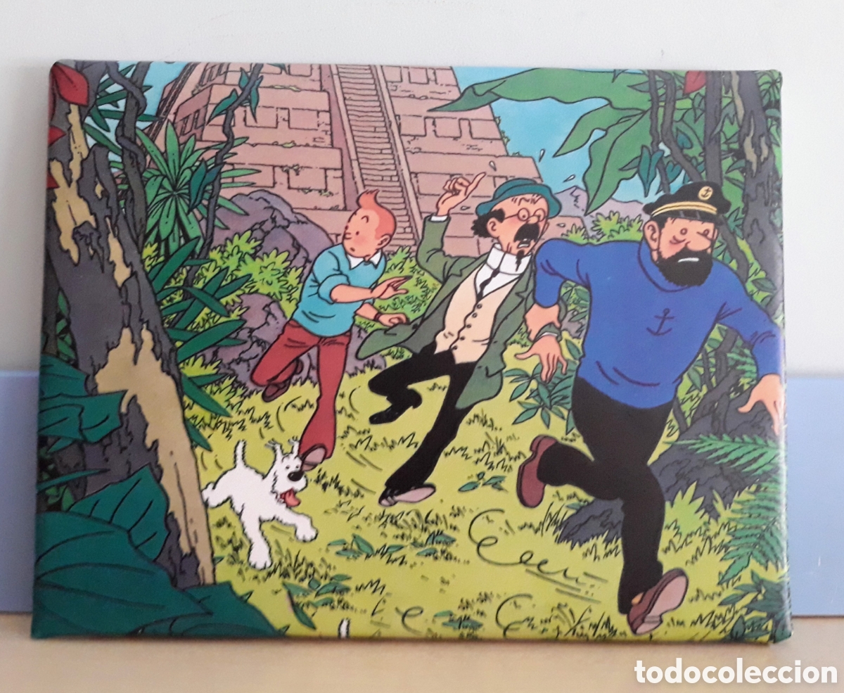 C&oacute;mics: Cuadro personajes TIN TIN corriendo - Foto 1