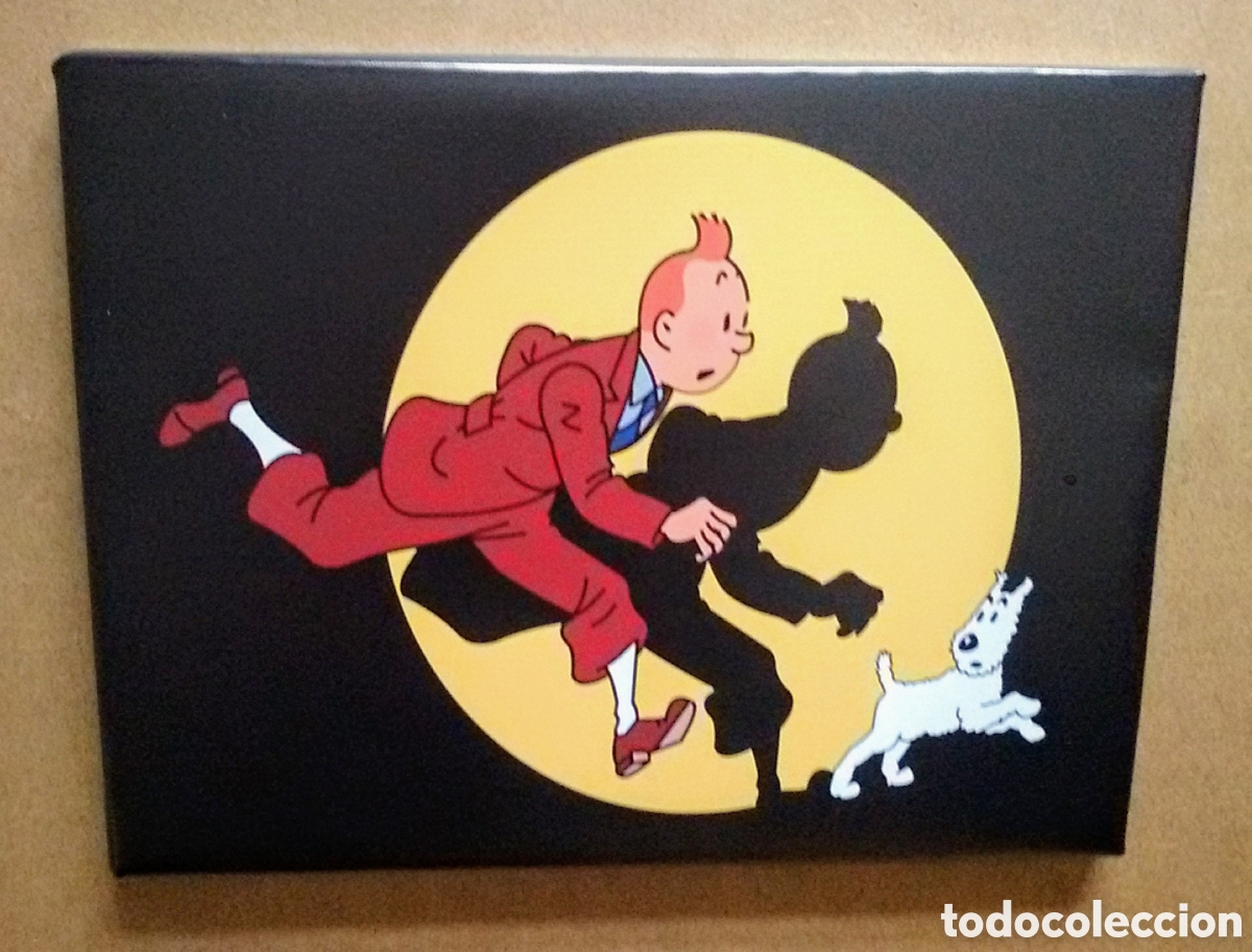 C&oacute;mics: Cuadro cartel TIN TIN sombra - Foto 1