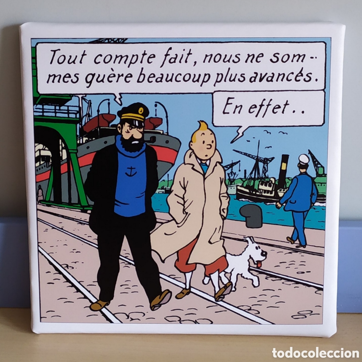 C&oacute;mics: Cuadro vi&ntilde;eta TIN TIN - Foto 1