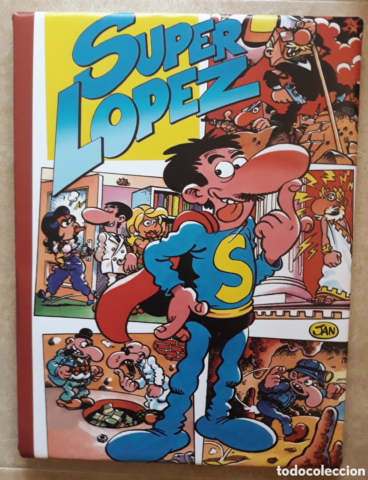 C&oacute;mics: Cuadro portada SUPER LOPEZ - Foto 1