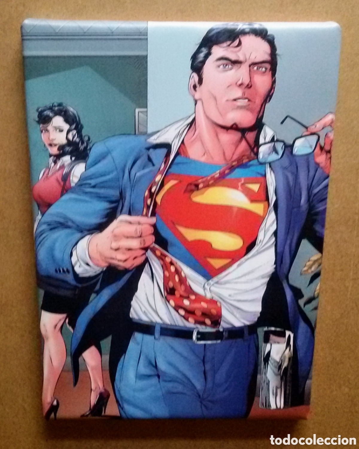 C&oacute;mics: Cuadro SUPERMAN desvisti&eacute;ndose - Foto 1