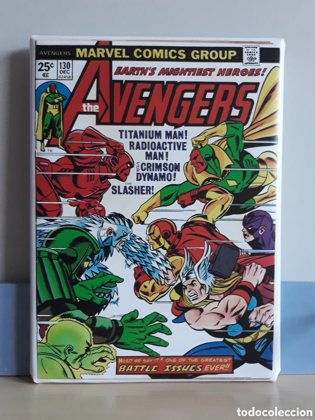 C&oacute;mics: Cuadro portada comic AVENGERS - Foto 1