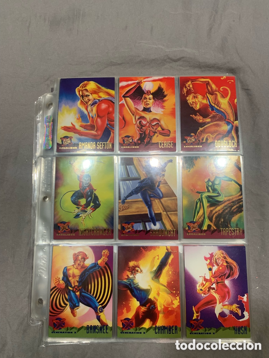 C&oacute;mics: FLEER ULTRA XMEN 1995 - Foto 8