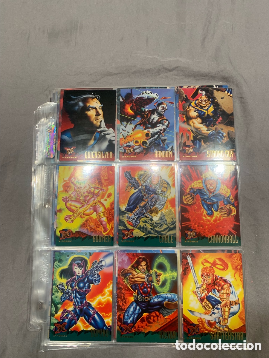 C&oacute;mics: FLEER ULTRA XMEN 1995 - Foto 13