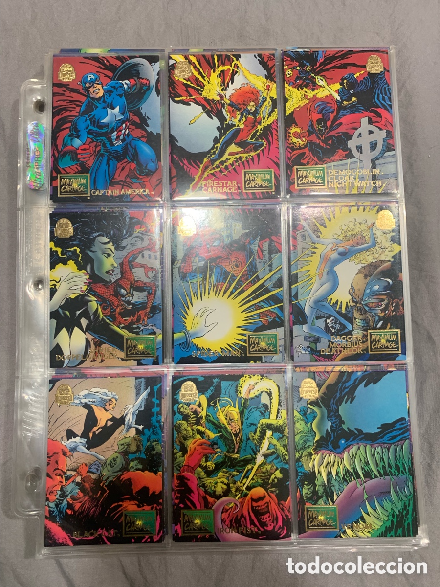 C&oacute;mics: M&aacute;ster card Universe 1994 - Foto 3