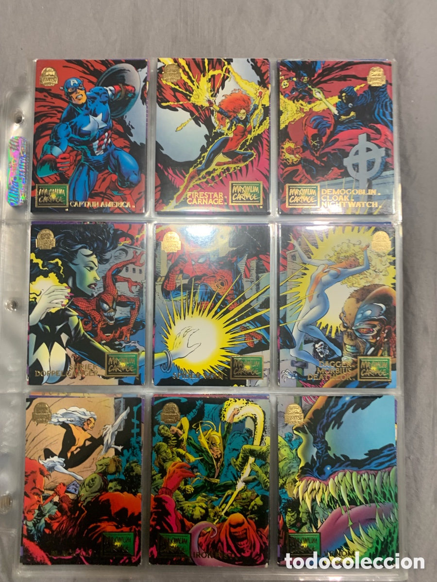 C&oacute;mics: M&aacute;ster card Universe 1994 - Foto 3