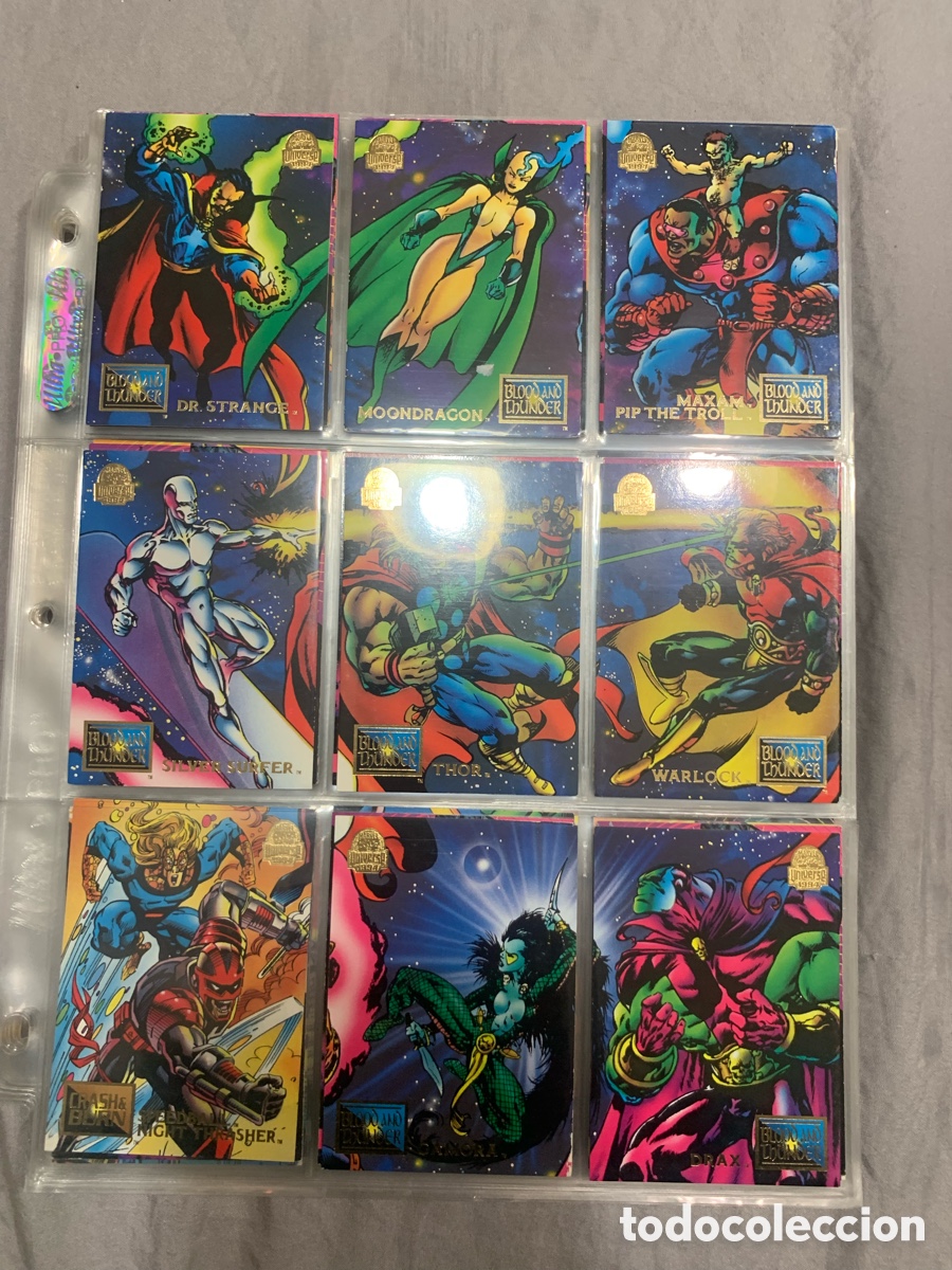 C&oacute;mics: M&aacute;ster card Universe 1994 - Foto 7