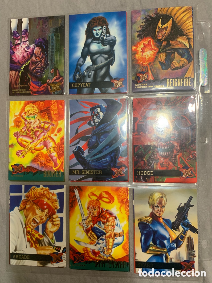 C&oacute;mics: Fleer ultra 95 - X-men - Foto 2