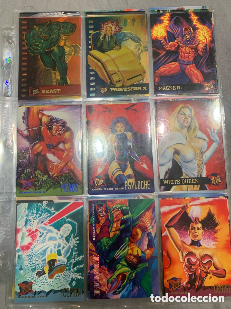 C&oacute;mics: Fleer ultra 95 - X-men - Foto 3