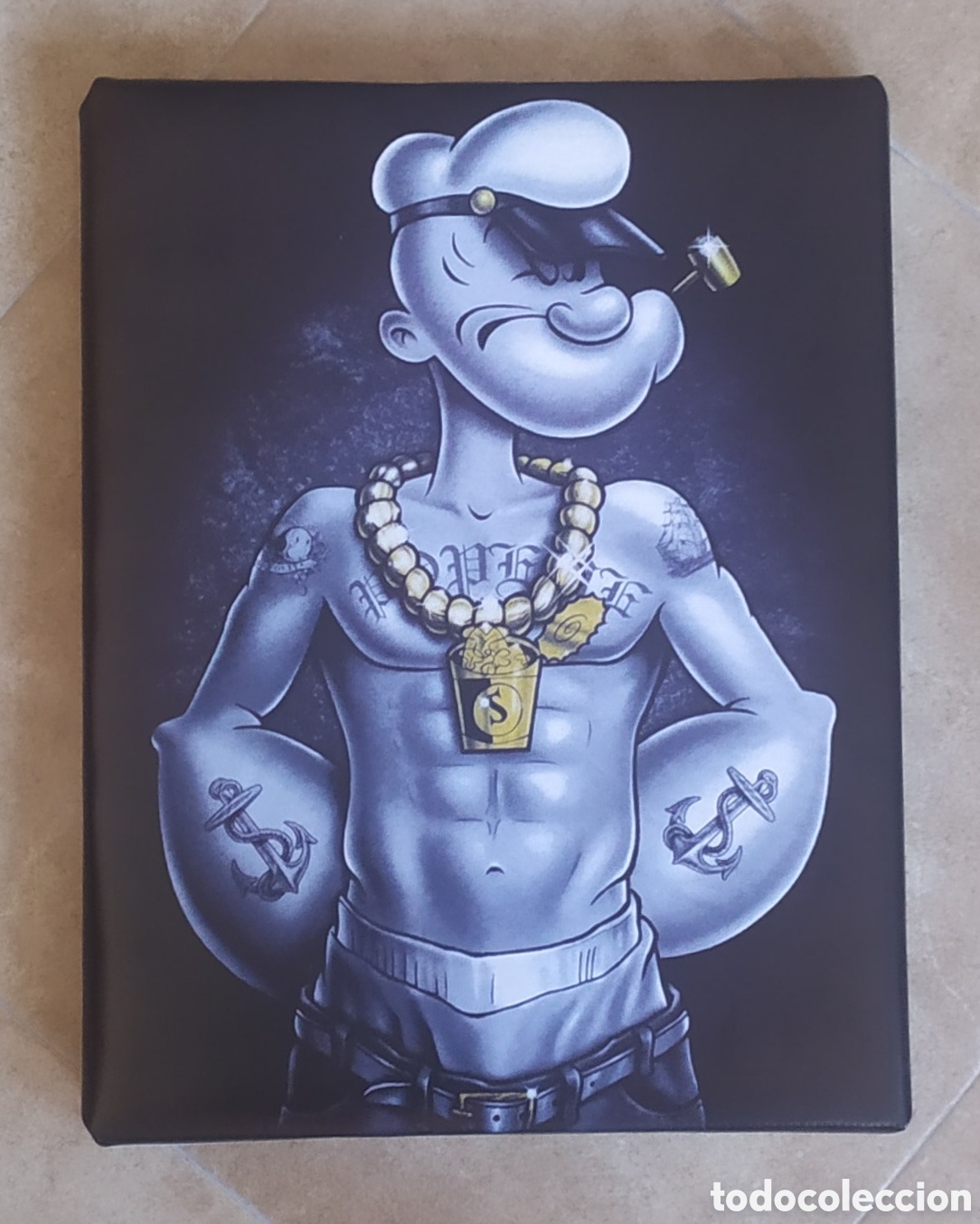 C&oacute;mics: Cuadro cartel POPEYE collar - Foto 1