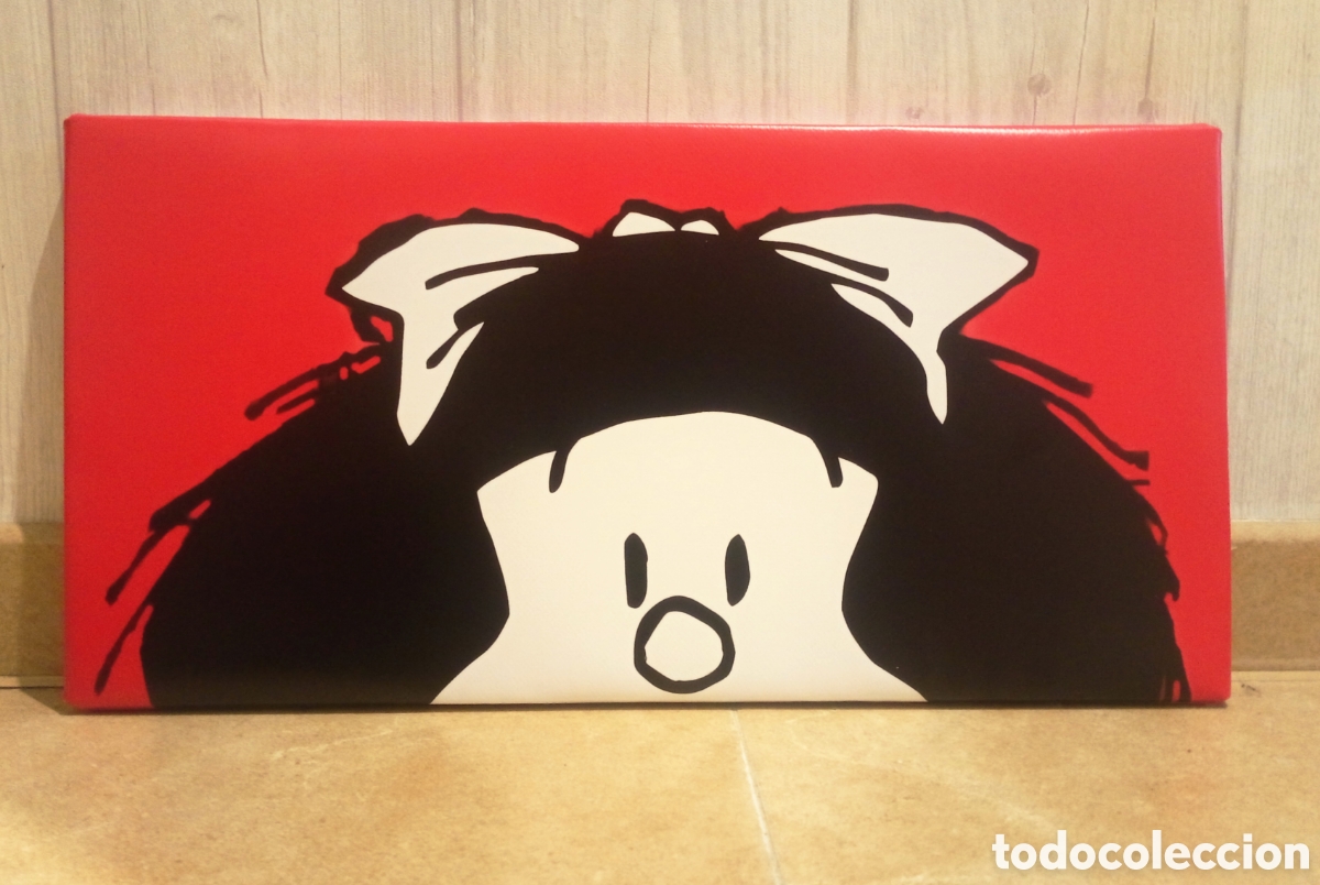 C&oacute;mics: Cuadro cartel MAFALDA - Foto 1