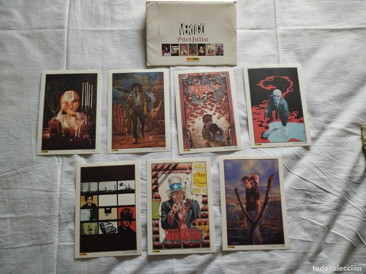 C&oacute;mics: Portfolio V&eacute;rtigo. Panini comics. 7 l&aacute;minas - Foto 1