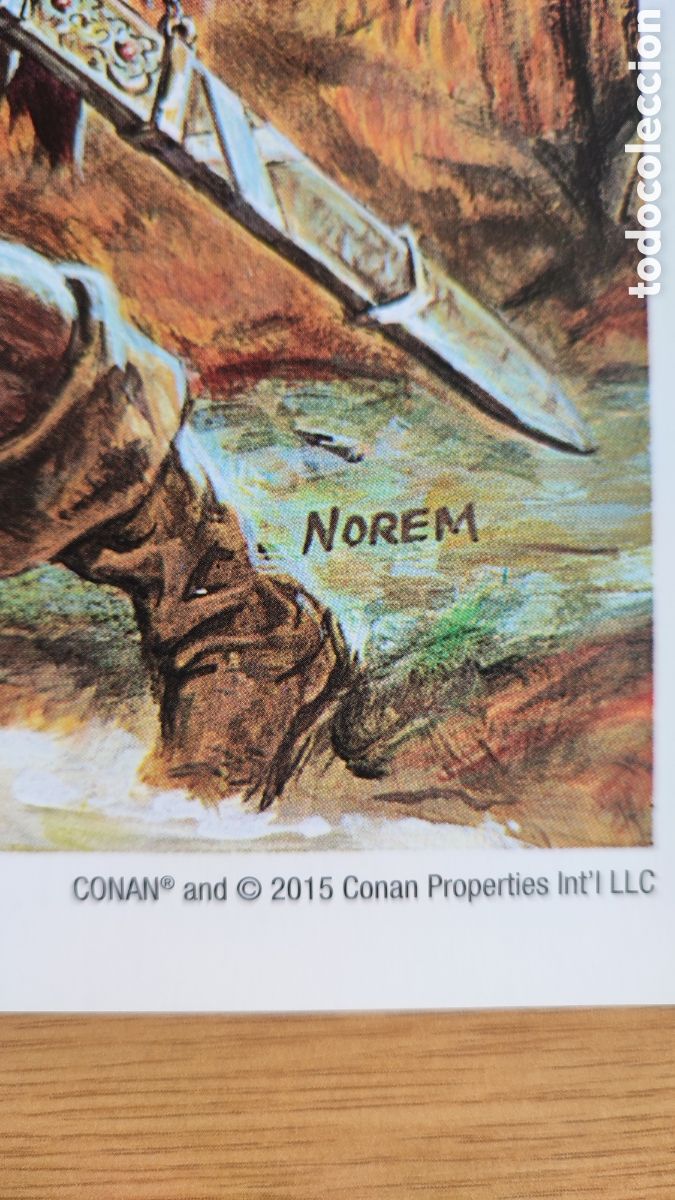 C&oacute;mics: Lamina Conan. Portada de Espada Salvaje - Foto 2