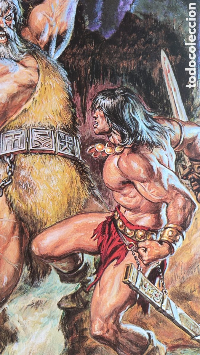 C&oacute;mics: Lamina Conan. Portada de Espada Salvaje - Foto 3