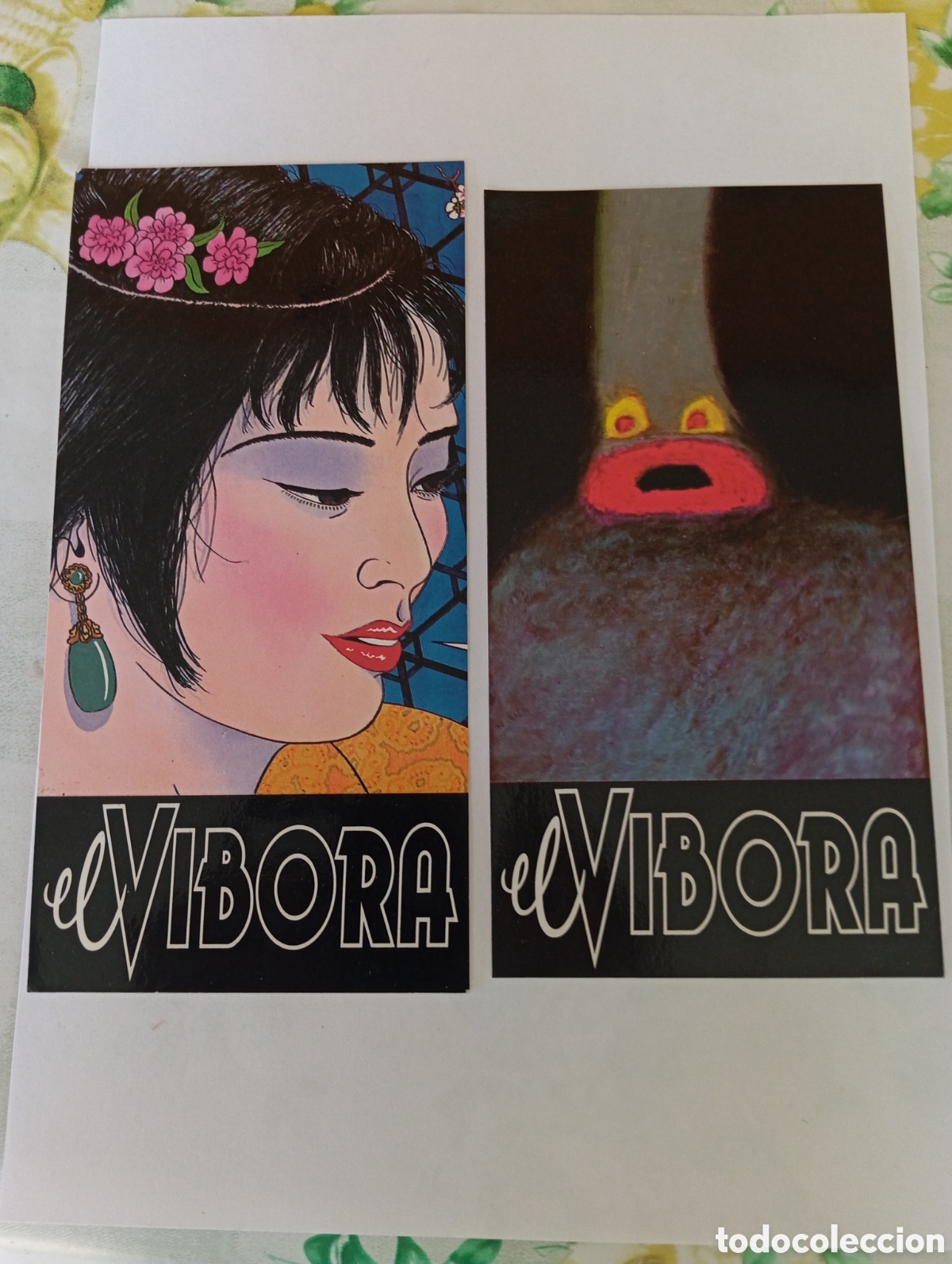 C&oacute;mics: DOS POSTALES CARTULINAS V&Iacute;BORA - Foto 1