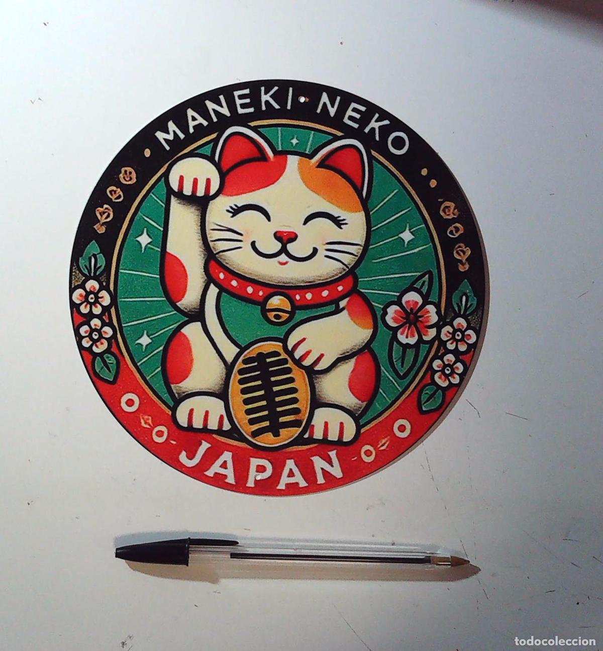 C&oacute;mics: maneki neko PLACA METALICA - Foto 1