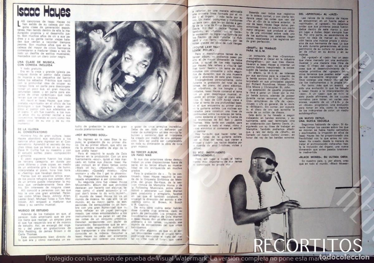 C&oacute;mics: ISAAC HAYES THE JAZZ SINGER - Foto 2