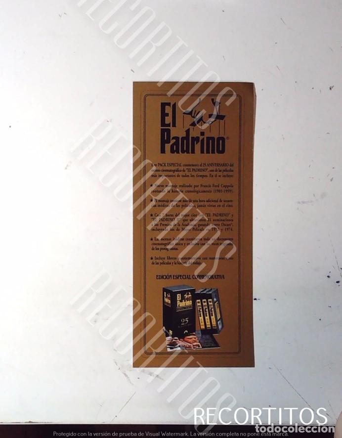 C&oacute;mics: EL PADRINO EN VHS PANFLETO - Foto 1