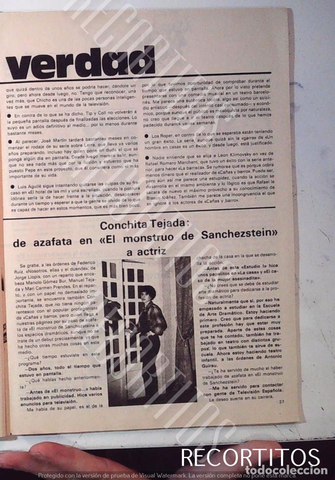 C&oacute;mics: CONCHITA TEJADA EL MONTRUO DE SANCHEZSTEIN - Foto 1
