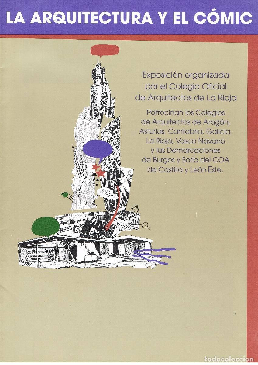 C&oacute;mics: LA ARQUITECTURA Y EL COMIC (FOLLETO DE EXPOSICI&Oacute;N) - Foto 1