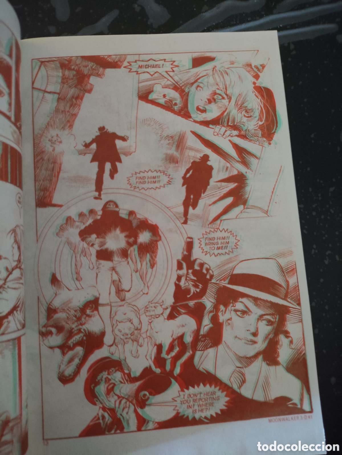 C&oacute;mics: MICHAEL JACKSON MOONWALKER COMIC 3D - Foto 4