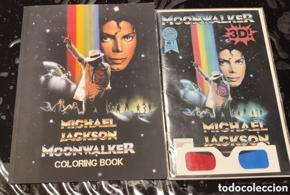 C&oacute;mics: MICHAEL JACKSON MOONWALKER COMIC 3D - Foto 1